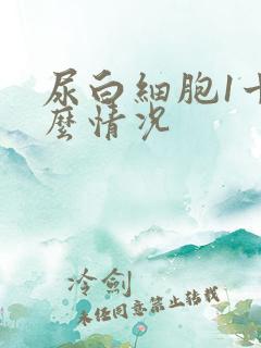 尿白细胞1十什么情况