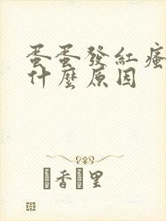 蛋蛋发红瘙痒是什么原因