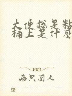 大便总是粘在马桶上是什么原因