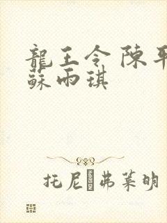 龙王令 陈平 苏雨琪