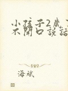 小孩子2岁了还不开口说话