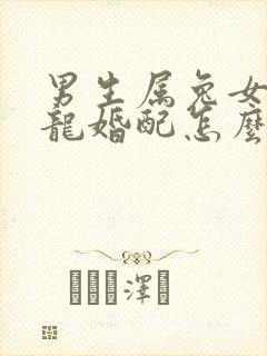 男生属兔女生属龙婚配怎么样