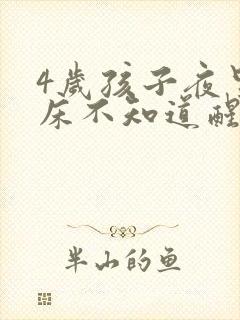 4岁孩子夜里尿床不知道醒怎么办