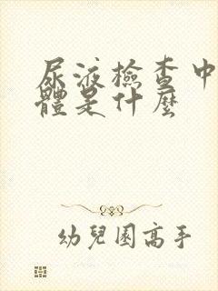 尿液检查中的酮体是什么