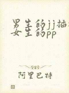 男生的jj插进女生的pp