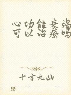 心功能衰竭晚期可以治疗吗