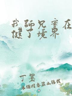 我师兄实在太稳健了境界