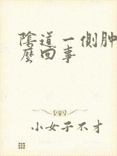 阴道一侧肿疼怎么回事