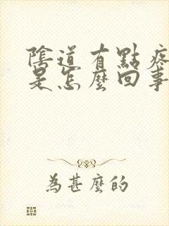 阴道有点疼红肿是怎么回事