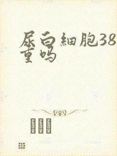 尿白细胞38严重吗