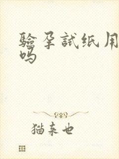 验孕试纸用晨尿吗