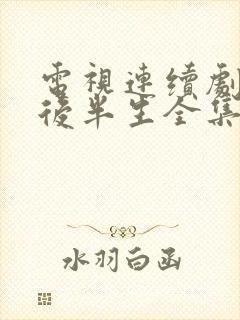 电视连续剧我的后半生全集总共多少集