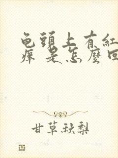 龟头上有红点 痒 是怎么回事