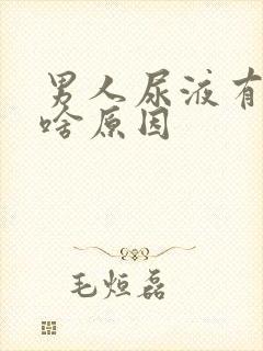 男人尿液有沫子啥原因