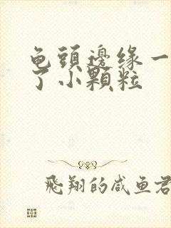 龟头边缘一圈长了小颗粒