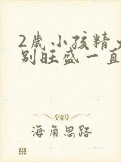 2岁小孩精力特别旺盛一直好动