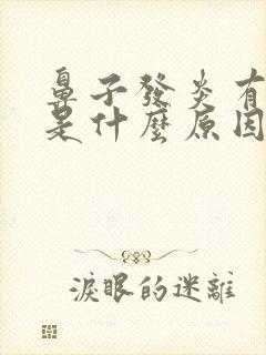 鼻子发炎有臭味是什么原因