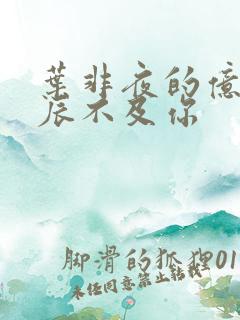 叶非夜的亿万星辰不及你