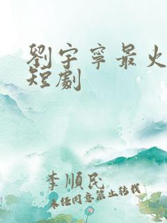 刘宇宁最火十部短剧