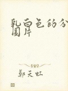 乳白色的分泌物图片