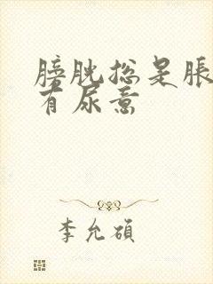 膀胱总是胀胀的有尿意