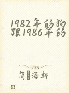 1982年的狗跟1986年的虎相配吗