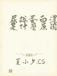 尿总蛋白浓度高是什么原因