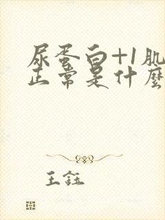 尿蛋白+1肌酐正常是什么原因