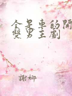 全是车的开车的双男主剧