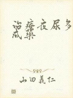 治疗夜尿多的中成药