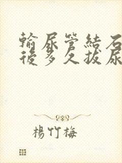 输尿管结石手术后多久拔尿管