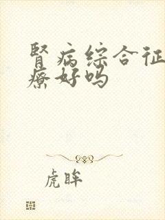 肾病综合征可治疗好吗