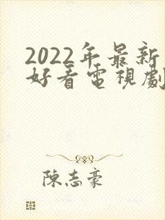 2022年最新好看电视剧