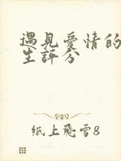 遇见爱情的利先生评分