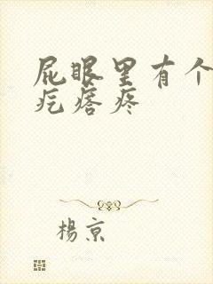 屁眼里有个硬的疙瘩疼