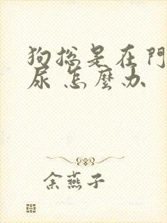 狗总是在门上撒尿 怎么办