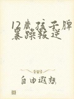 12岁孩子脾气暴躁叛逆