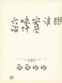 六味安消胶囊主治什么