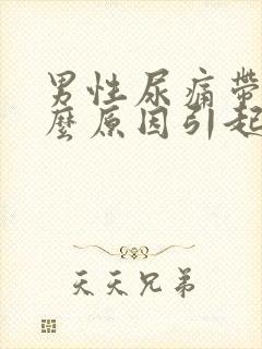 男性尿痛带血什么原因引起的