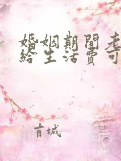 婚姻期间老公不给生活费可以告他吗