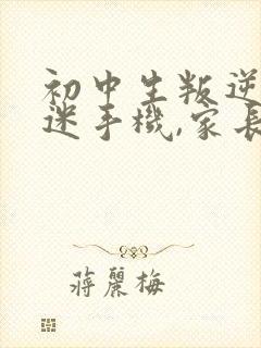 初中生叛逆期沉迷手机,家长放弃了