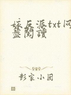 嫁反派txt网盘阅读