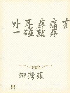 外耳疼痛有点肿一碰就疼