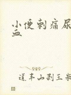 小便刺痛尿后带血