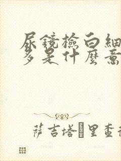 尿镜检白细胞增多是什么意思