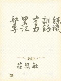 哪里有训练儿童专注力的机构