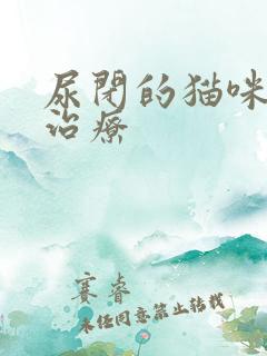 尿闭的猫咪怎么治疗