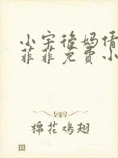 小宇后妈倩姨李菲菲免费小说