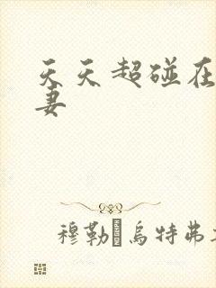 天天超碰在线人妻