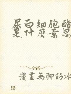 尿白细胞酯酶高是什么意思